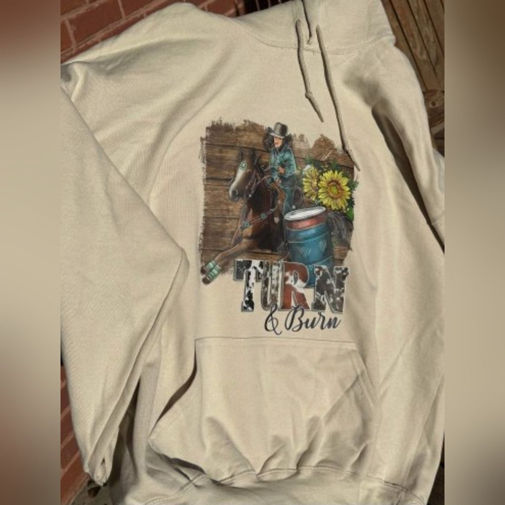 Turn and Burn Hoodie - Picture 2 of 2